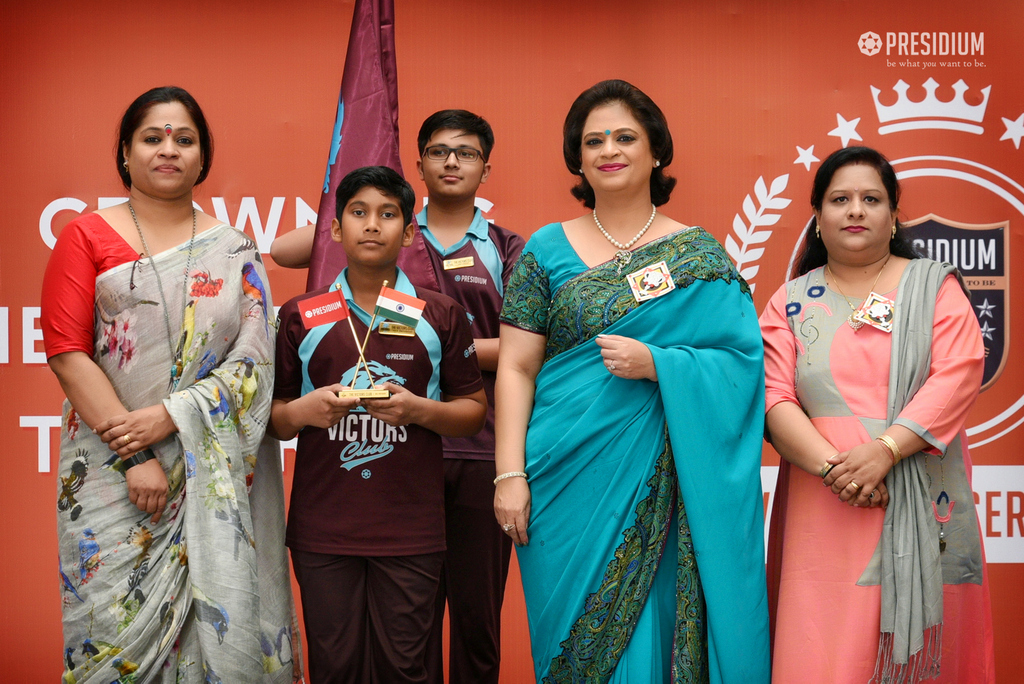 Presidium Rajnagar, INVESTITURE CEREMONY 2018: CROWNING LEADERS OF PRESIDIUM!