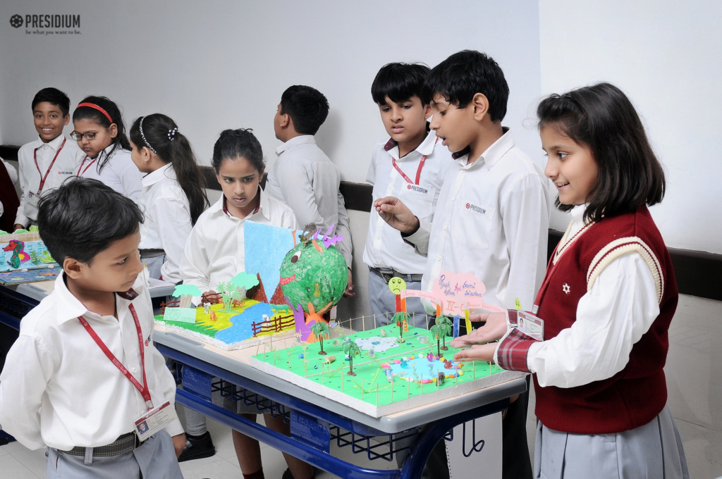 Presidium Rajnagar, PRESIDIANS CELEBRATE SCIENCE WEEK WITH THE THEME ‘FUTURE EARTH’