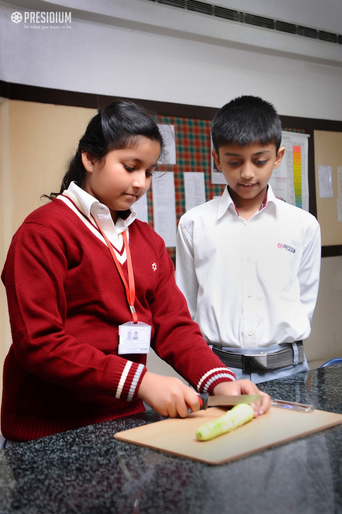 Presidium Gurgaon-57, PRESIDIANS LEARN ABOUT THE PROPERTIES OF AIR WITH AN EXPERIMENT