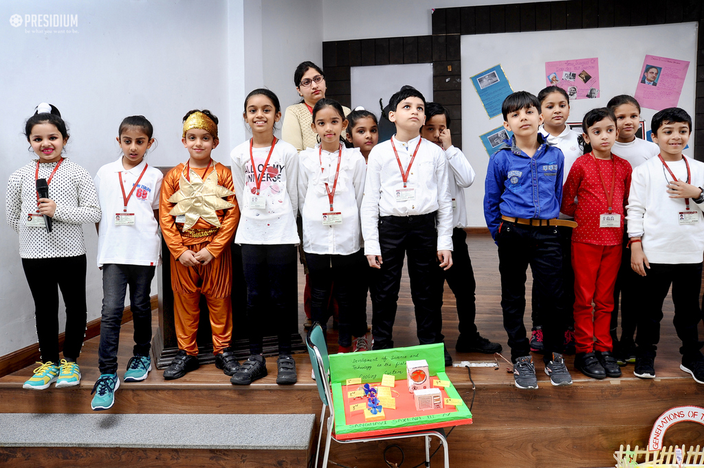 Presidium Indirapuram, PRESIDIANS PRESENT A SPECIAL ASSEMBLY ON NATIONAL SCIENCE DAY