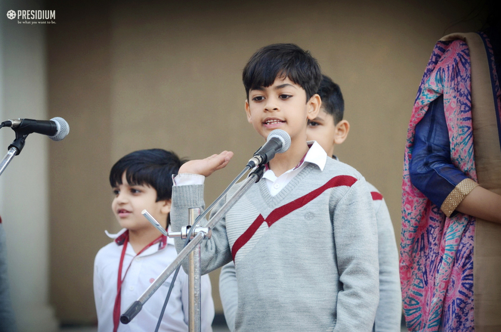 Presidium Gurgaon-57, GRADE 2 PRESIDIANS EXPRESS MANY THANKS TO THEIR LOVING TEACHERS