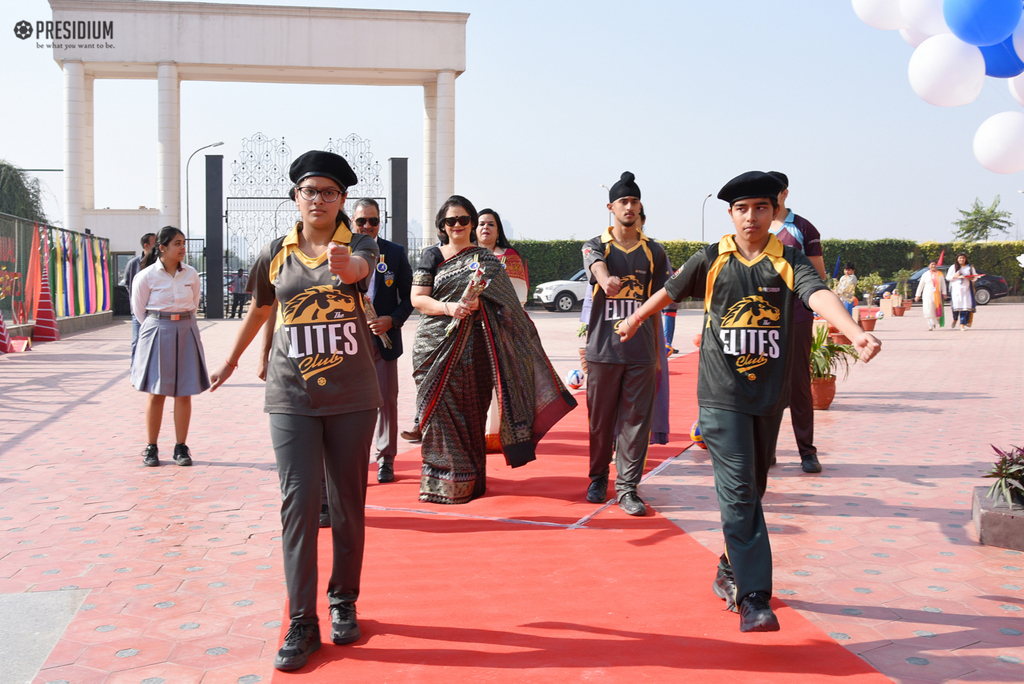 Presidium Gurgaon-57, SPORTS DAY PRIZE DISTRIBUTION: REWARDING OUR YOUNG ACHIEVERS