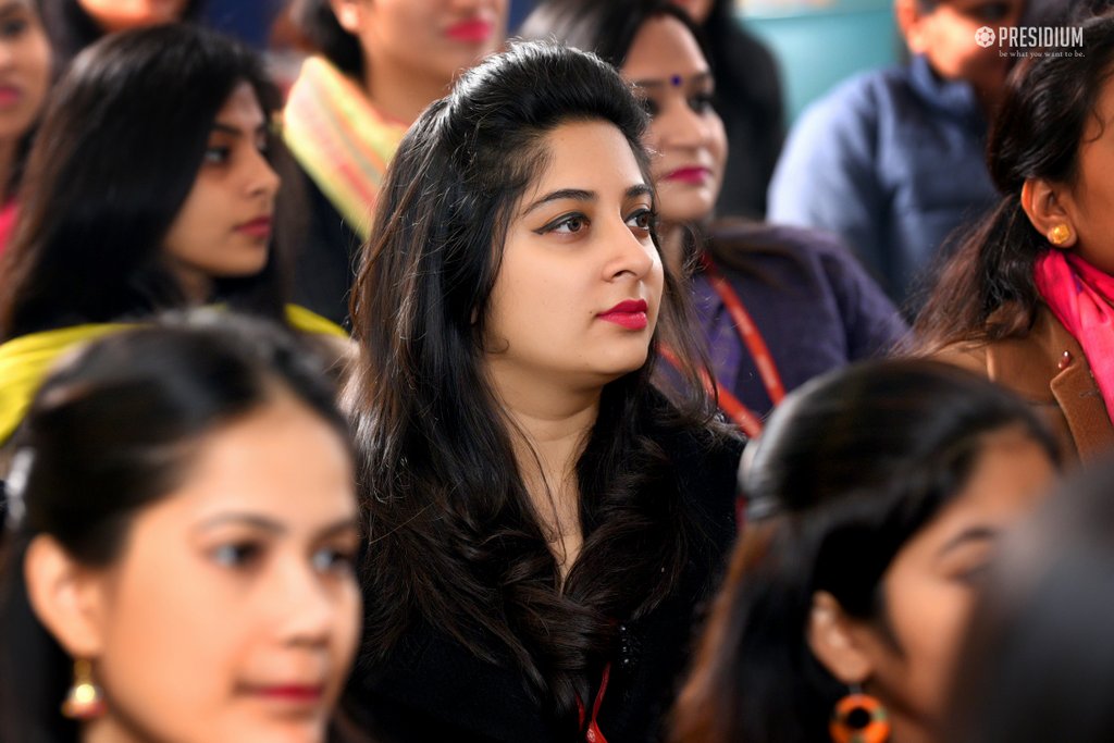 Presidium Rajnagar, TEACHERS LEARN ABOUT THE 'POWER OF BEING' WITH MRS. SUDHA GUPTA