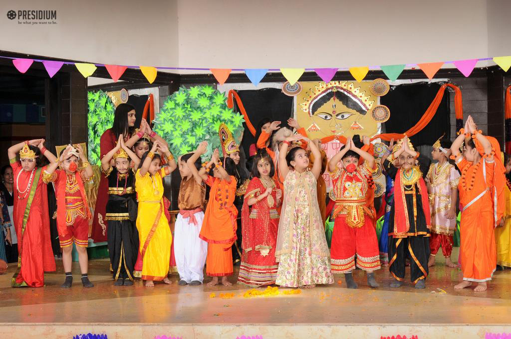 Presidium Indirapuram, PRESIDIANS ORGANISE A SPECIAL ASSEMBLY TO CELEBRATE 'VIJAYDASHMI'