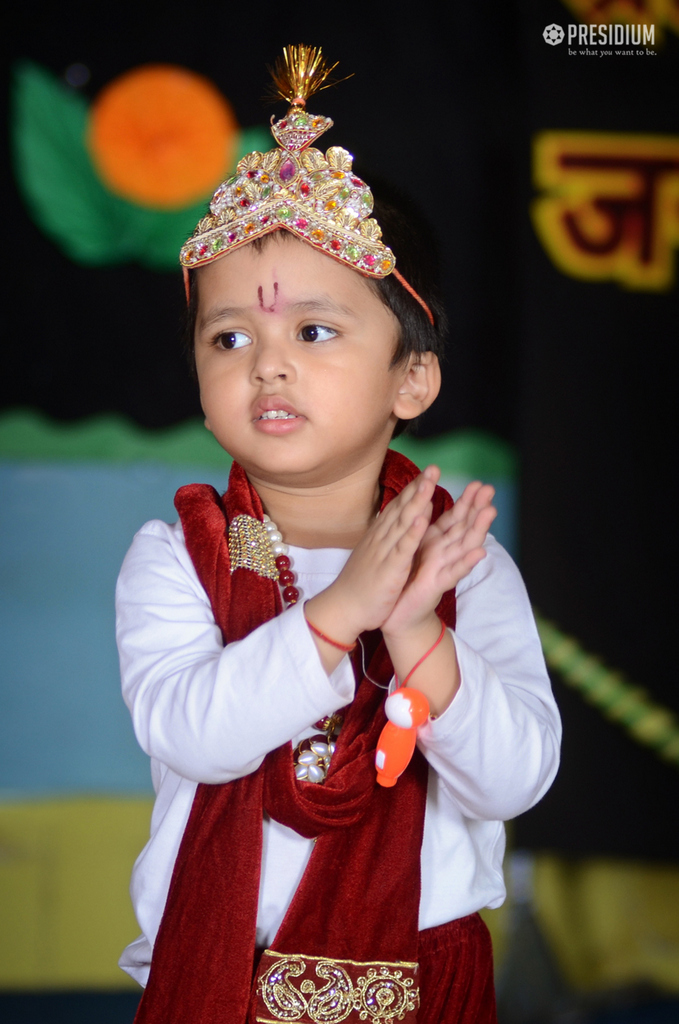 Presidium Vivek Vihar, FLAMBOYANT JANMASHTAMI CELEBRATIONS ELATES YOUNG SOULS