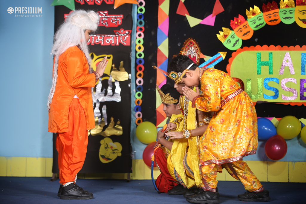 Presidium Vivek Vihar, PRESIDIANS SEEK BLESSINGS FROM LORD RAMA ON DUSSERHA