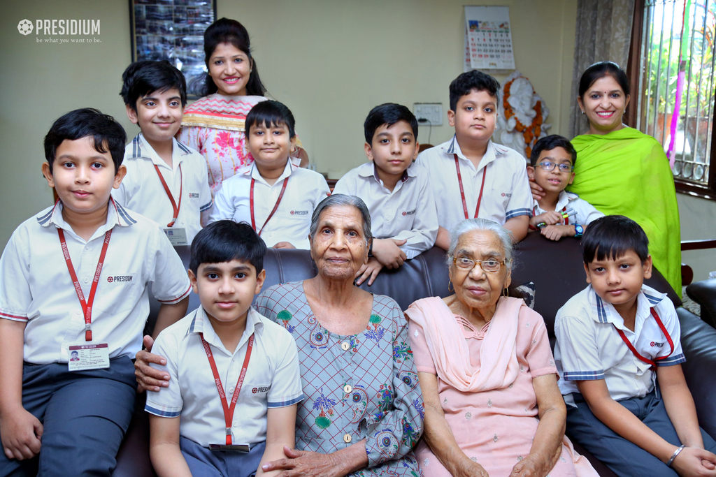 Presidium Vivek Vihar, A VISIT TO OLD AGE HOME LEAVE DEEP IMPRESSIONS ON PRESIDIANS