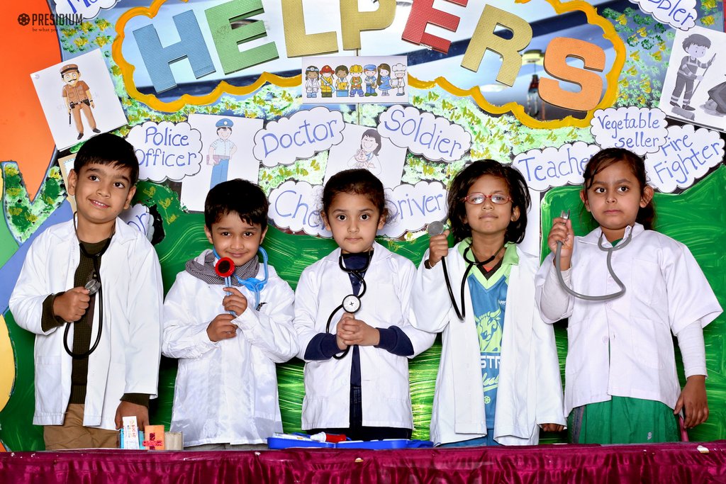 Presidium Vivek Vihar, PRESIDIANS ENTHUSIASTICALLY PARTICIPATE IN THE 'TBL' ACTIVITY