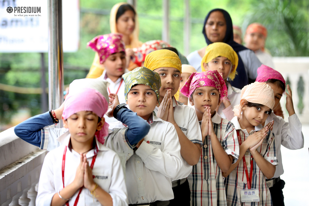 Presidium Vivek Vihar, YOUNG DEVOTEES DEVELOP A RESPECT FOR ALL RELIGIONS OF INDIA