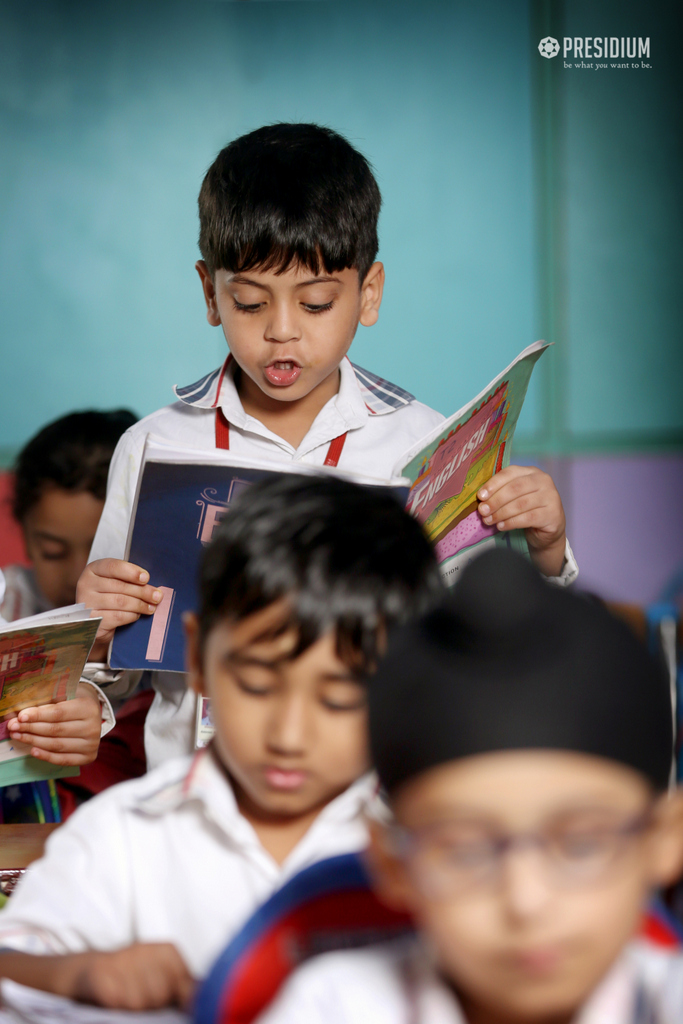 Presidium Vivek Vihar, STORY READING COMPETITION: YOUNG READERS SAVOR THE MAGIC OF BOOKS