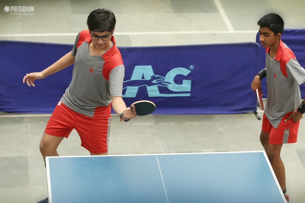 Presidium Gurgaon-57, OUR GIRL POWER STRIKES INTER-PRESIDIUM TABLE TENNIS TOURNAMENT