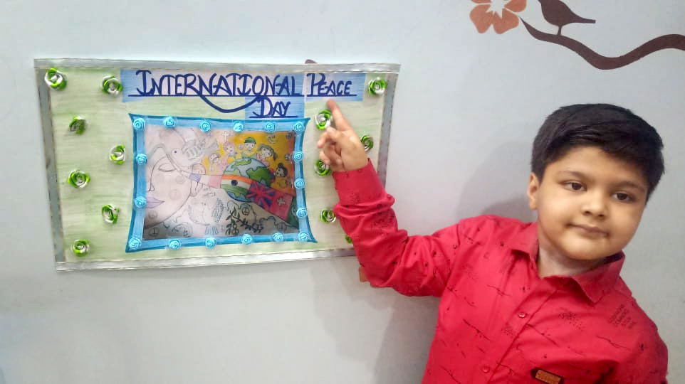 Presidium Vivek Vihar, PRESIDIANS MARK INTERNATIONAL PEACE DAY WITH ARDOUR!