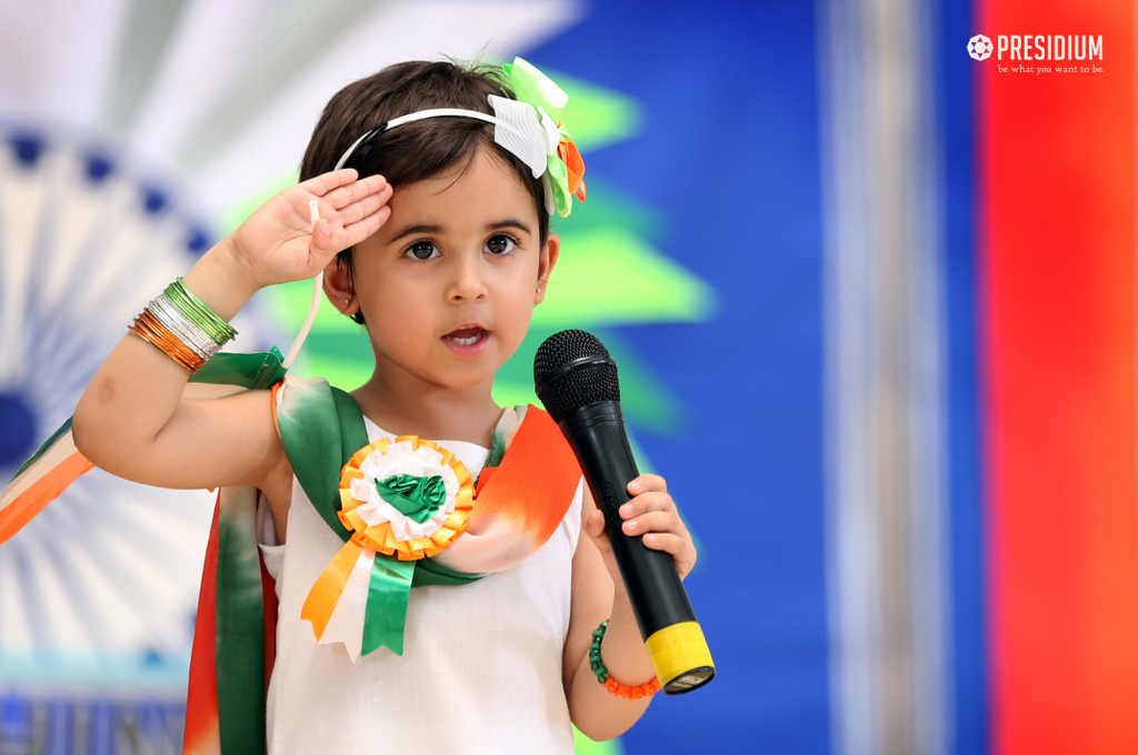 Presidium Indirapuram, MRS.SUDHA GUPTA GRACES THE GRAND INDEPENDENCE DAY CELEBRATION