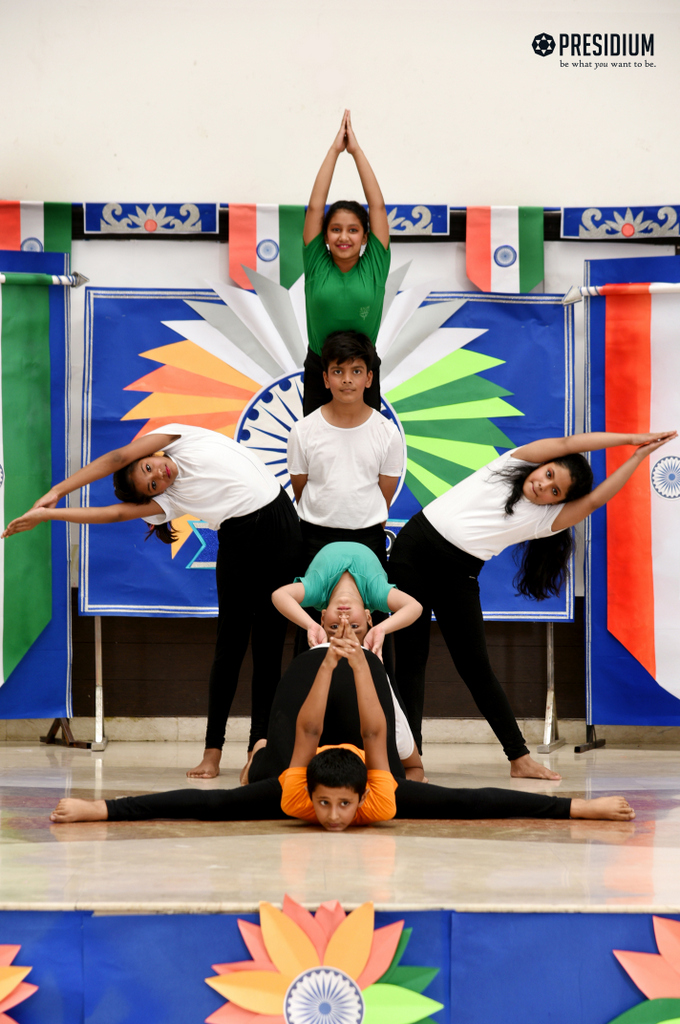 Presidium Indirapuram, MRS.SUDHA GUPTA GRACES THE GRAND INDEPENDENCE DAY CELEBRATION