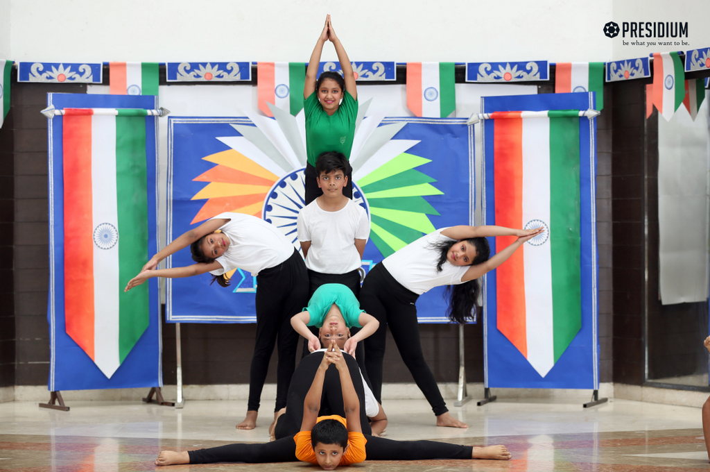 Presidium Indirapuram, MRS.SUDHA GUPTA GRACES THE GRAND INDEPENDENCE DAY CELEBRATION