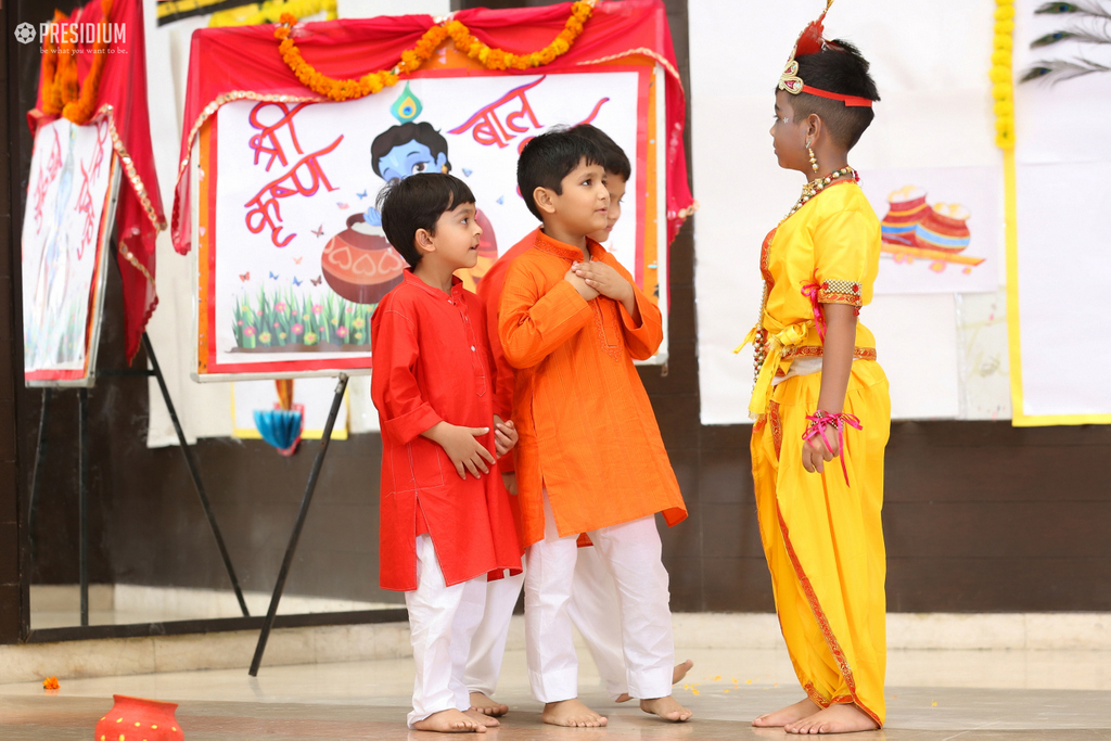 Presidium Indirapuram, CELEBRATING THE BIRTH OF LORD KRISHNA ON JANMASHTAMI