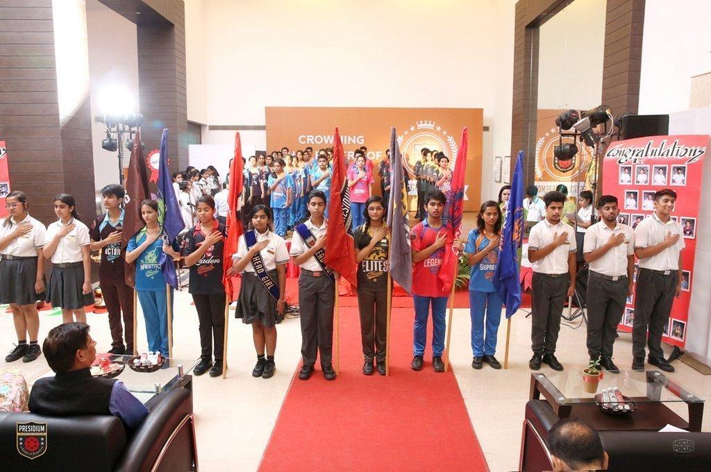 Presidium Gurgaon-57, LEADERS OF TOMORROW CROWNED AT INVESTITURE CEREMONY IN GURGAON