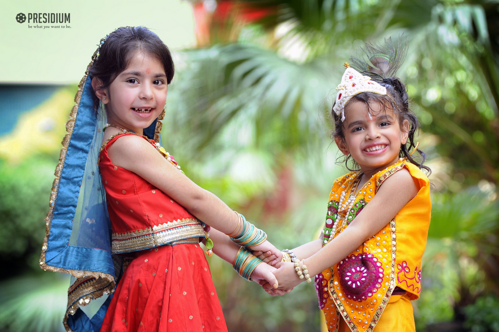 Presidium Pitampura, JAY SHRI KRISHNA! PRESIANS JOYOUSLY CELEBRATE JANMASHTAMI