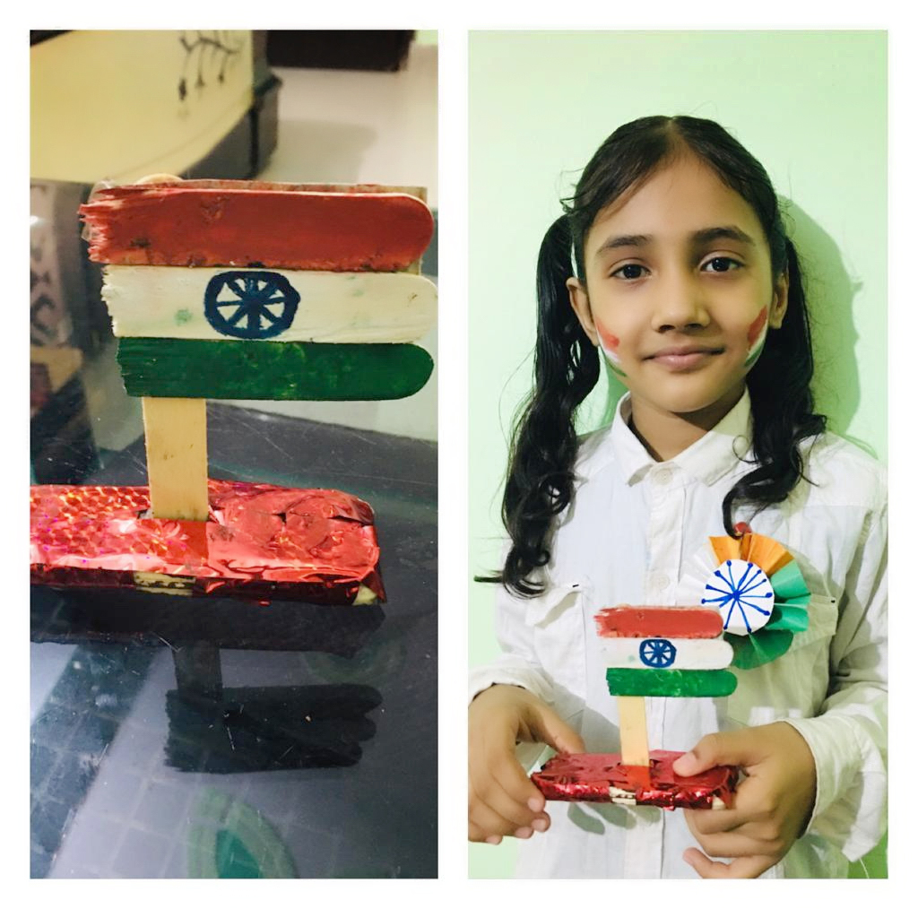 Presidium Dwarka-6, INDEPENDENCE DAY: LONG MAY OUR FLAG WAVE IN THE SKY OF GLORY!