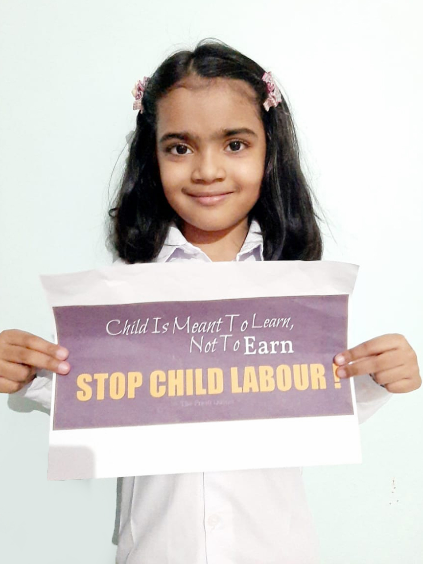 Presidium Dwarka-6, PRESIDIANS SAY NO TO CHILD LABOR WITH SPECIAL ASSEMBLY!