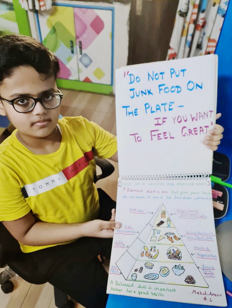 Presidium Indirapuram, STUDENTS ENHANCE THEIR CREATIVITY WITH POSTER MAKING ACTIVITY