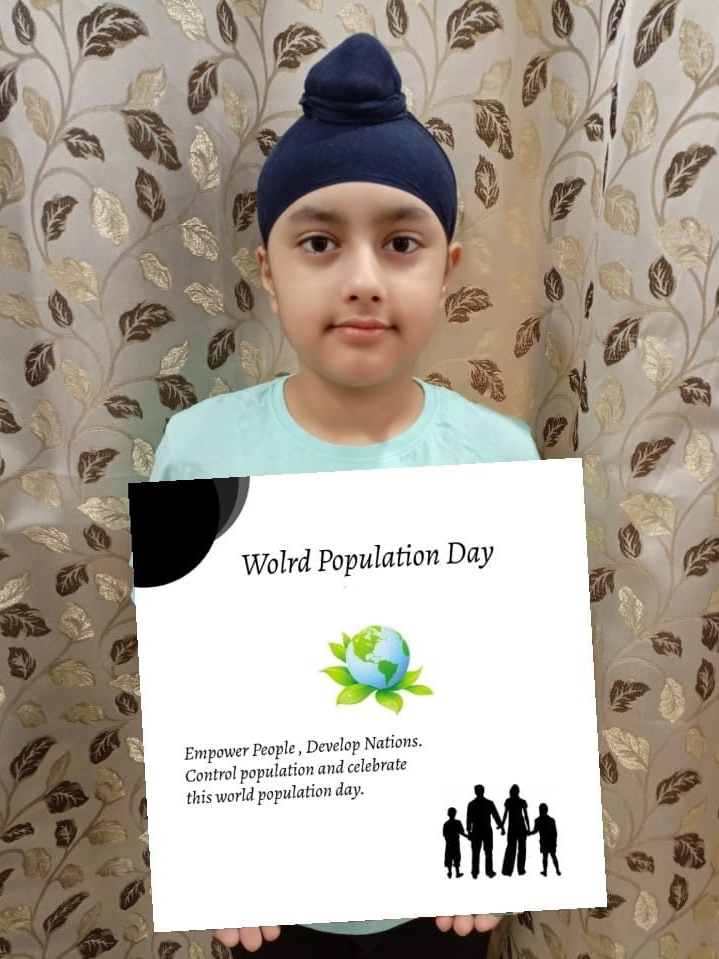 Presidium Punjabi Bagh, STUDENTS OBSERVE WORLD POPULATION DAY WITH DIFFERENT ACTIVITIES