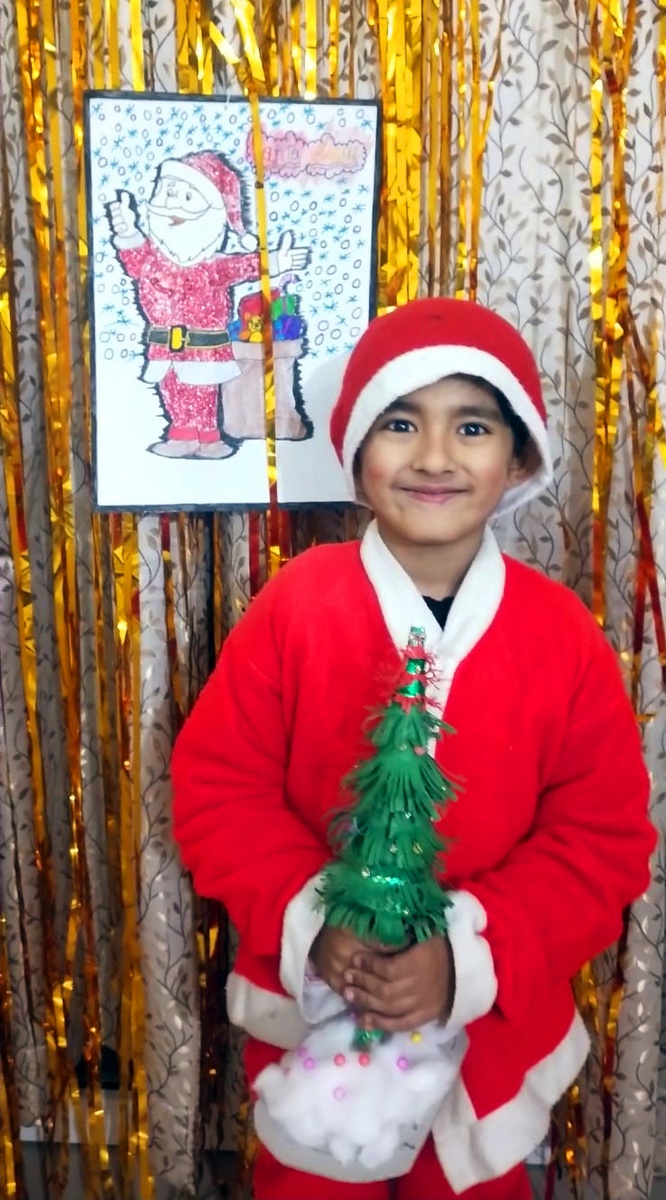 Presidium Rajnagar, STUDENTS SPREAD ESSENCE OF CHRISTMAS WITH LOVE & JOY OF GIVING