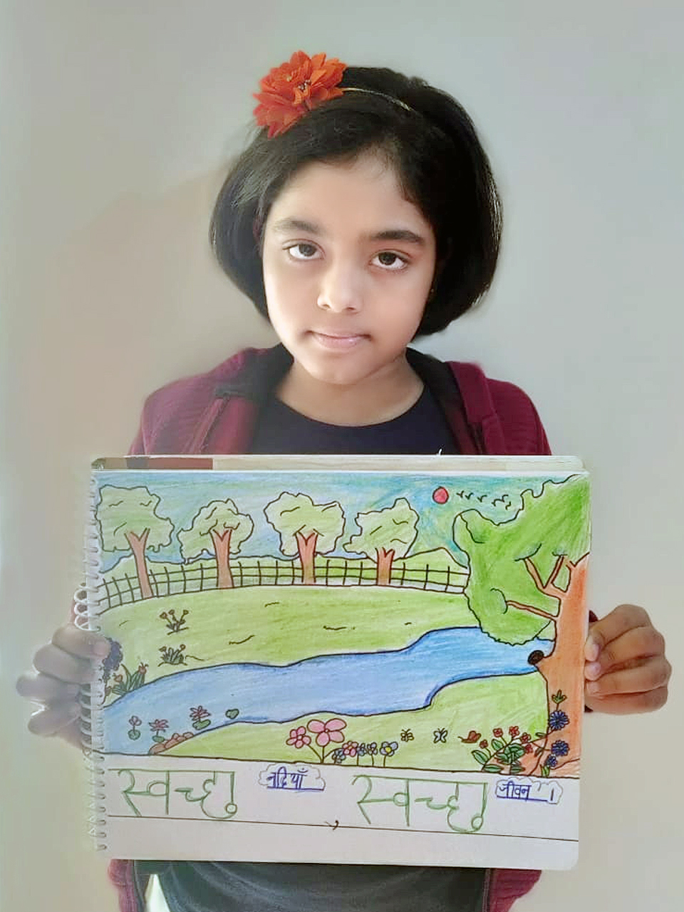 Presidium Dwarka-6, STUDENTS SPREAD AWARENESS ABOUT RIVER PROTECTION 