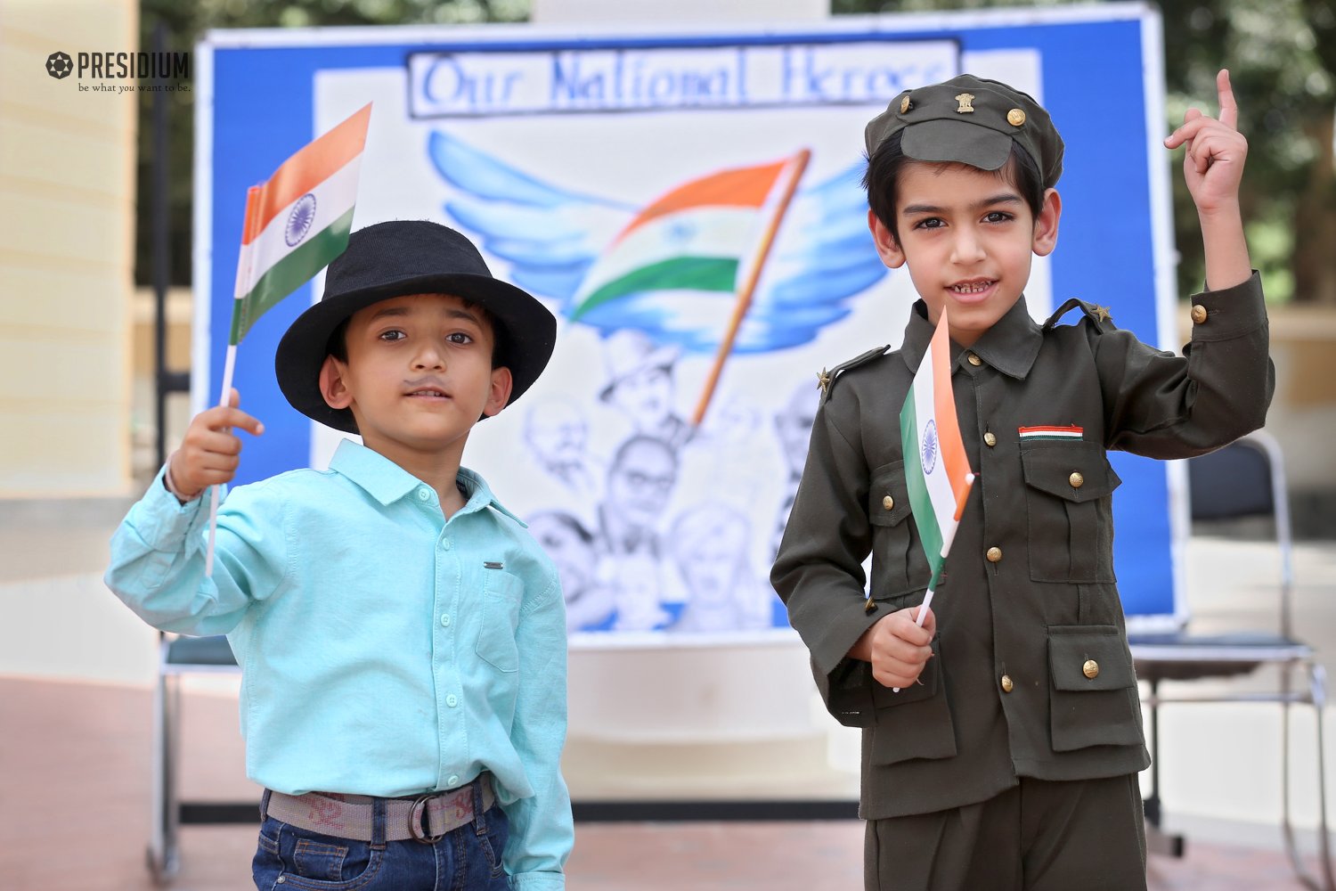 Presidium Gurgaon-57, PRESIDIANS PAY TRIBUTE TO OUR PATRIOTIC HEROES!