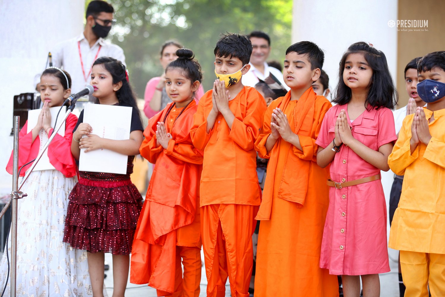 Presidium Gurgaon-57, BUDDHA PURNIMA: STUDENTS SPREAD MESSAGE OF UNIVERSAL BROTHERHOOD