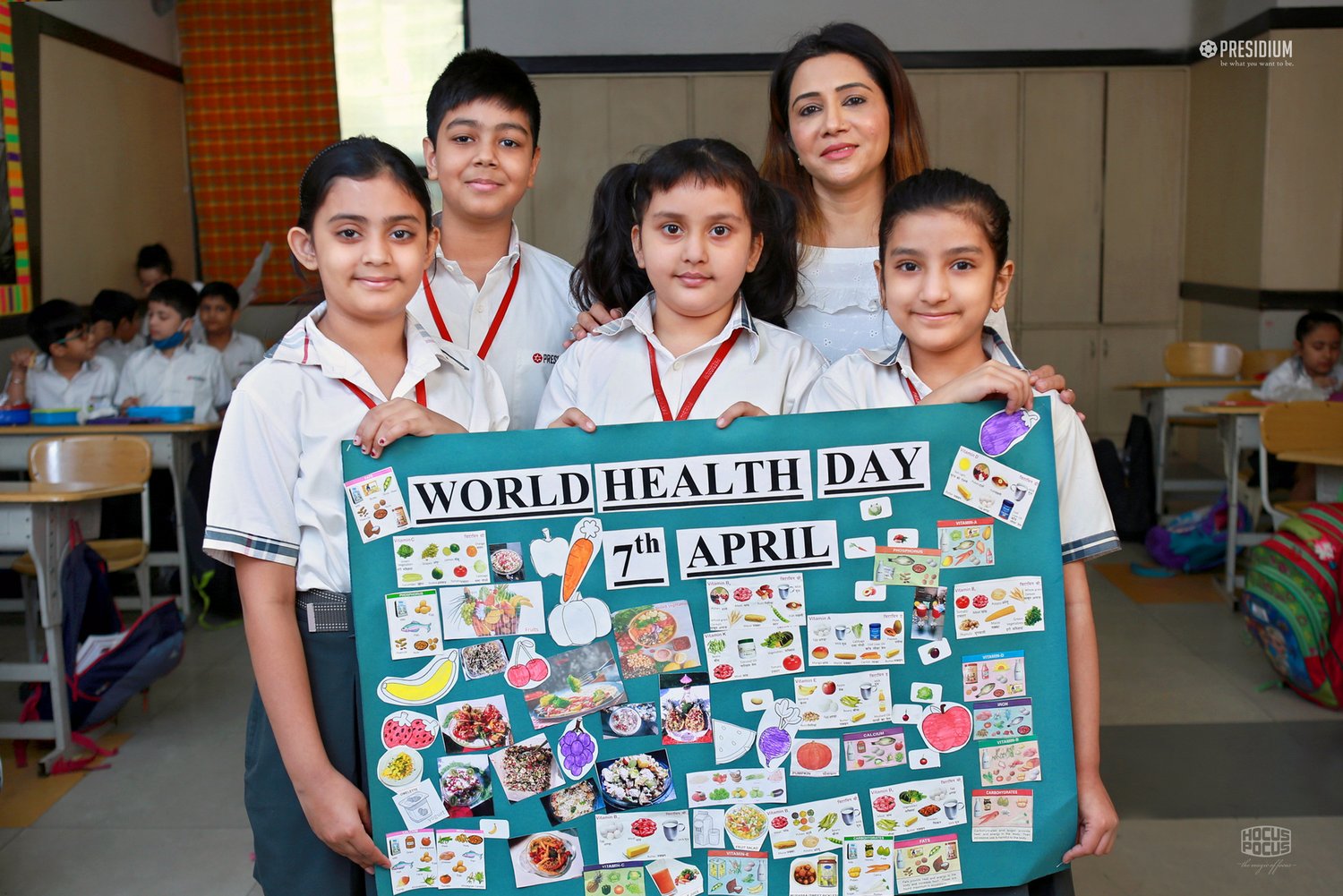 Presidium Indirapuram, WORLD HEALTH DAY:SPREADING THE MESSAGE OF A STRONG & HEALTHY LIFE