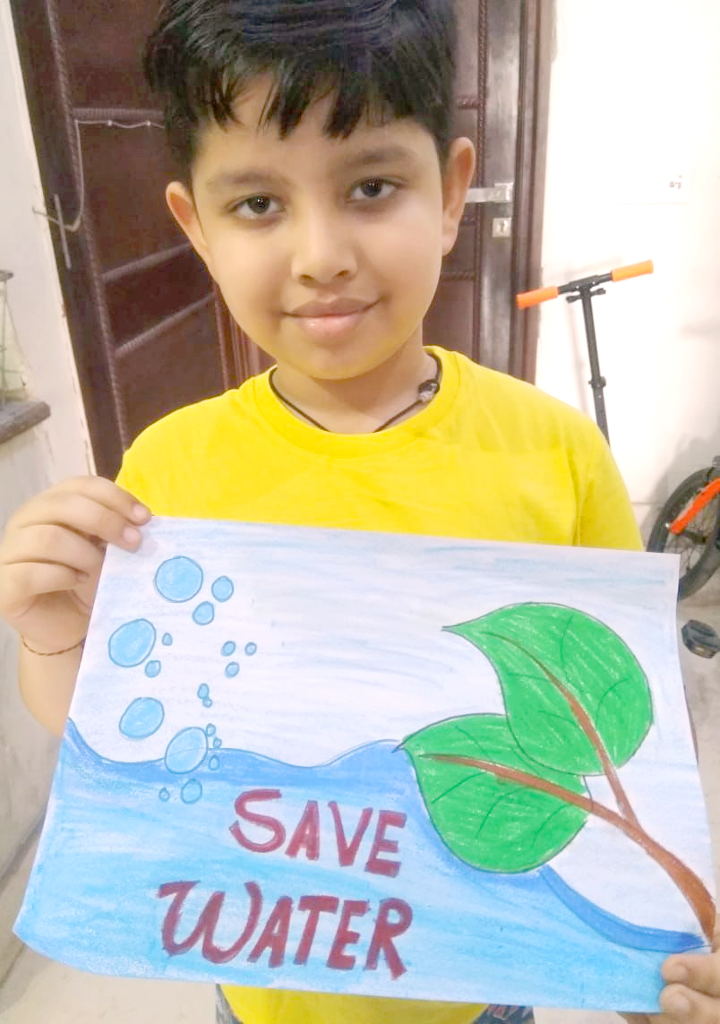 Presidium Punjabi Bagh, STUDENTS SPREAD AWARENESS ABOUT SAVING WATER