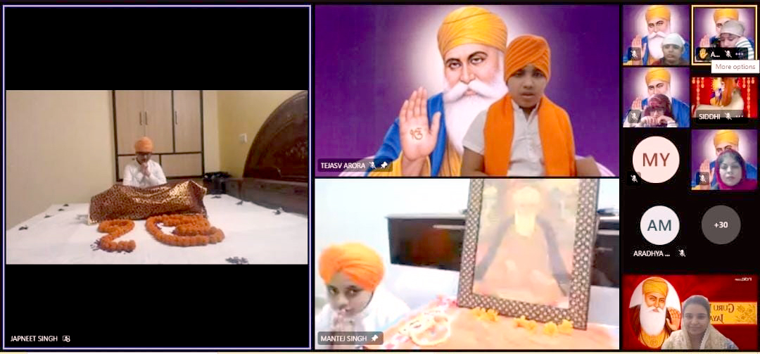 Presidium Pitampura, PRESIDIANS CELEBRATE THE BIRTH ANNIVERSARY OF GURU NANAK DEV JI