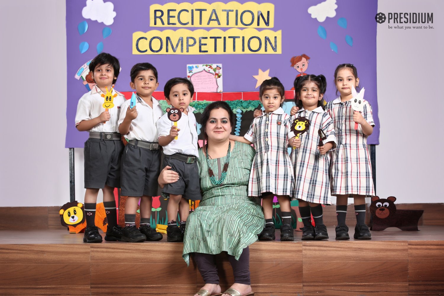 Presidium Pitampura, RECITATION COMPETITION: STUDENTS ENHANCE THEIR SPEAKING SKILLS