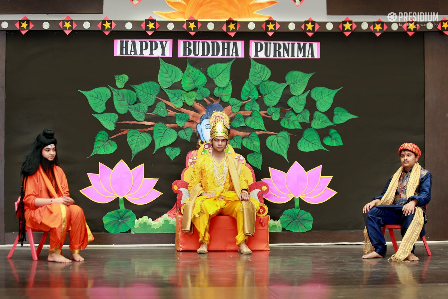 Presidium Rajnagar, YOUNG PRESIDIANS TAKE INSPIRATION FROM THE LIFE OF LORD BUDDHA Presidium Rajnagar, YOUNG PRESIDIANS TAKE INSPIRATION FROM THE LIFE OF LORD BUDDHA