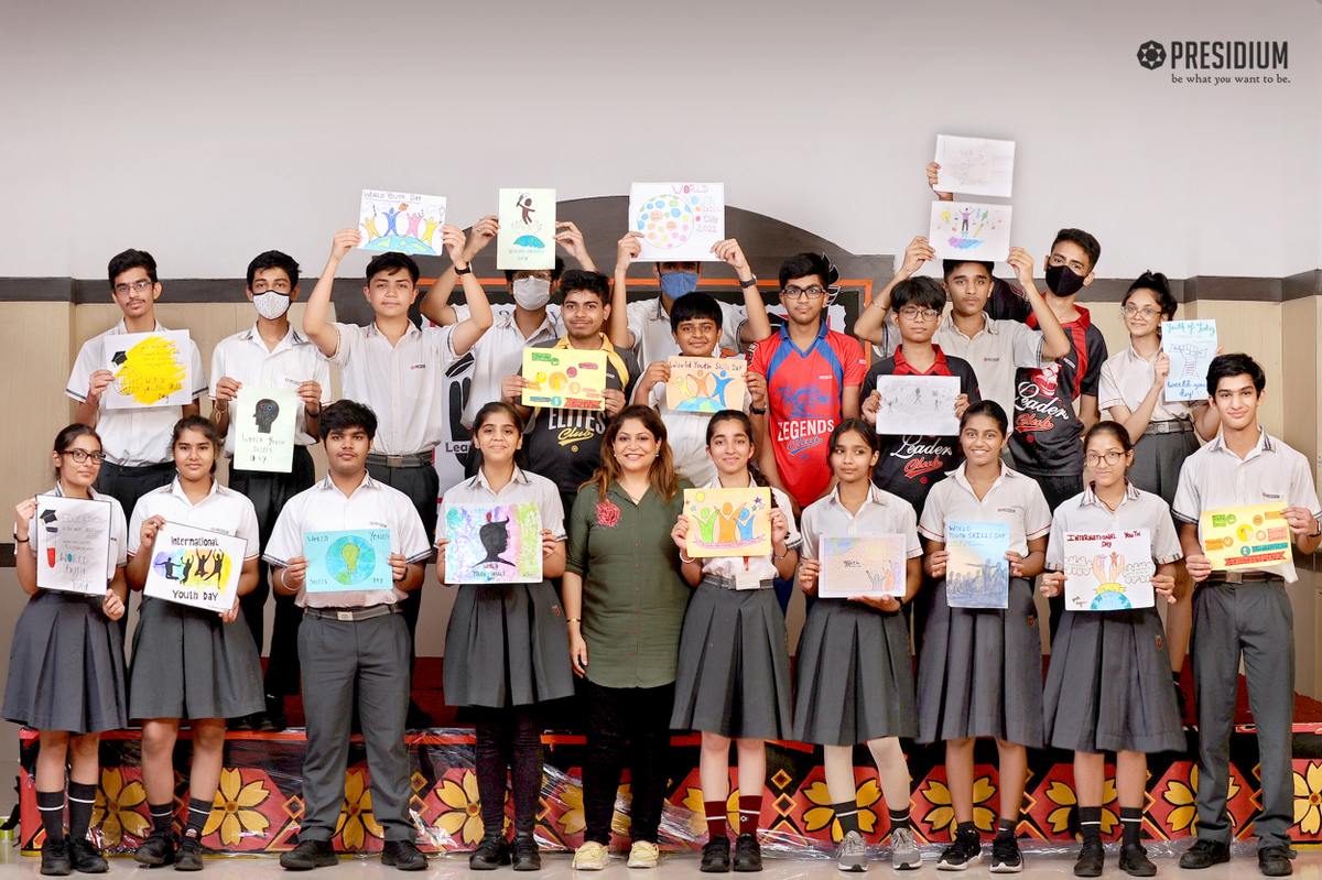 Presidium Noida-31, STUDENTS SPREAD AWARENESS ABOUT RELEVANT SKILLS Presidium Noida-31, STUDENTS SPREAD AWARENESS ABOUT RELEVANT SKILLS