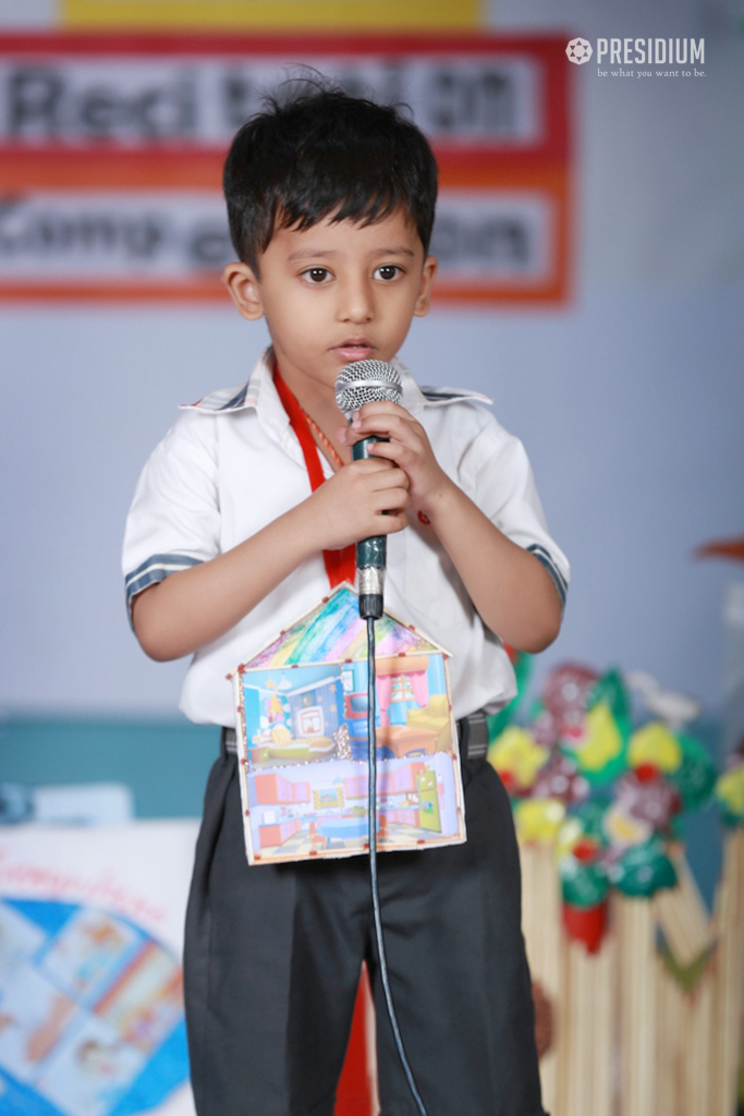 Presidium Vivek Vihar, RHYME RECITATION COMPETITION ENHANCES CONFIDENCE OF STUDENTS