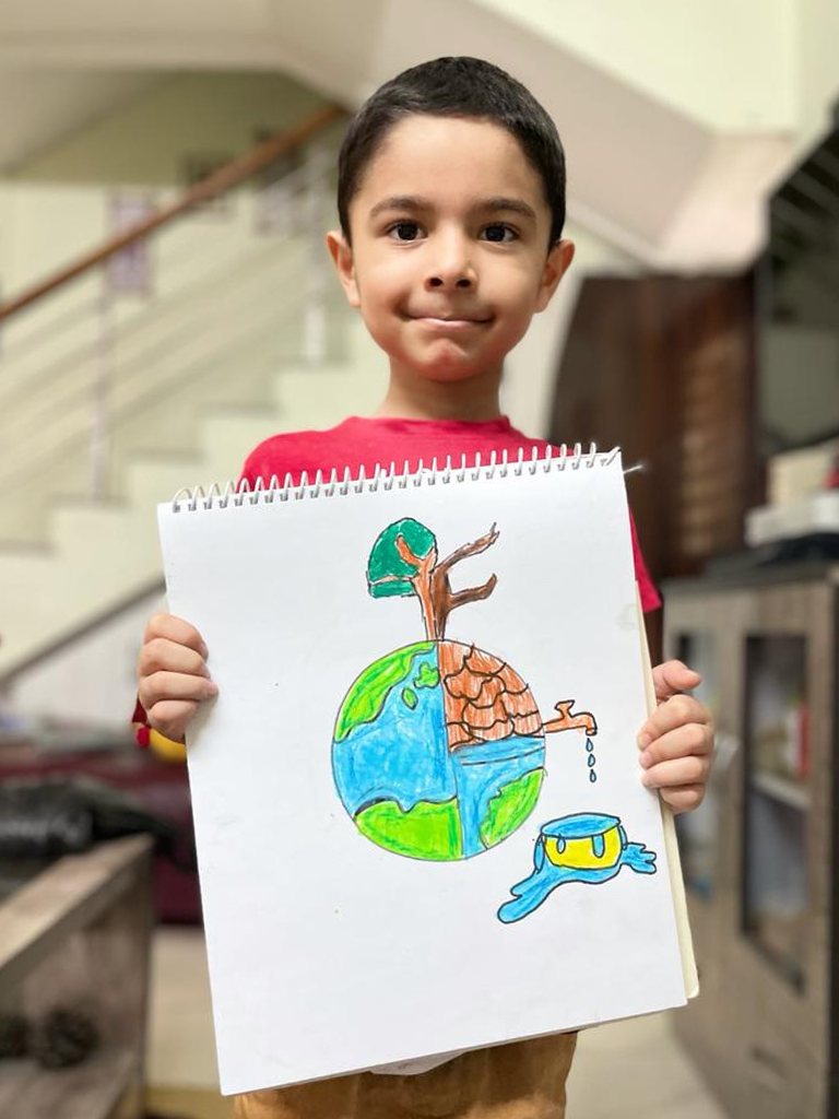 Presidium Rajnagar, STUDENTS SAY YES TO KEEPING OUR OCEANS CLEAN Presidium Rajnagar, STUDENTS SAY YES TO KEEPING OUR OCEANS CLEAN