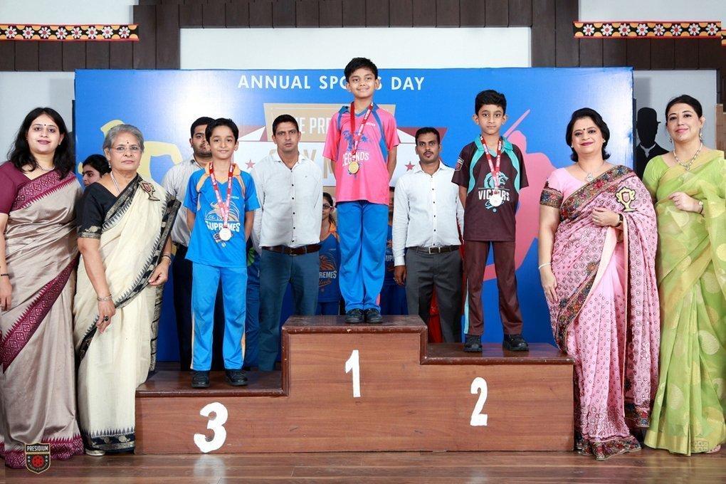 Presidium Indirapuram, Presidium features Rising Stars at Sports Day Prize Distribution!