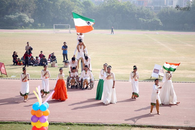 Presidium Rajnagar, PRESIDIUM ATTENDS SPARSH SPORTS DAY HELD ON WORLD DISABILITY DAY 