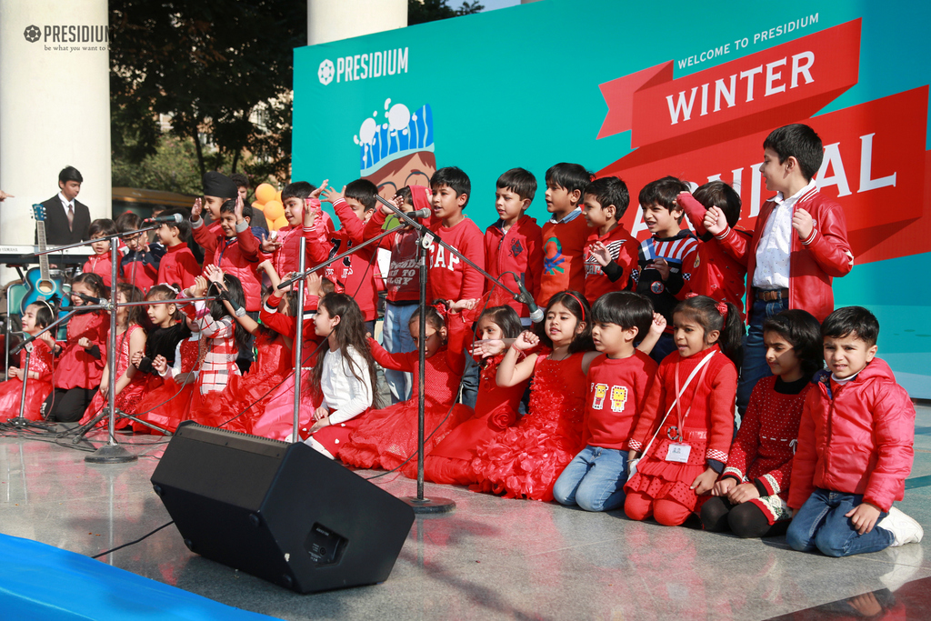 Presidium Gurgaon-57, MEMORABLE WINTER CARNIVAL CELEBRATION WITH DEAR SUDHA MA’AM