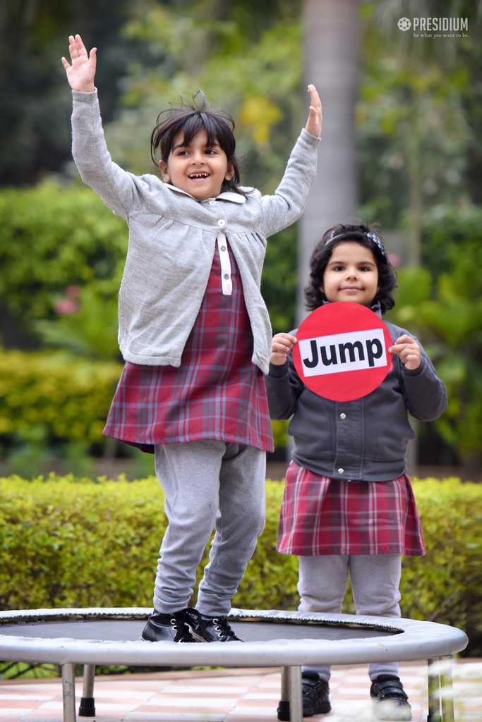 Presidium Dwarka-6, AN ACTIVITY IS ORGANIZED FOR STUDENTS TO LEARN ACTION WORDS Presidium Dwarka-6, AN ACTIVITY IS ORGANIZED FOR STUDENTS TO LEARN ACTION WORDS