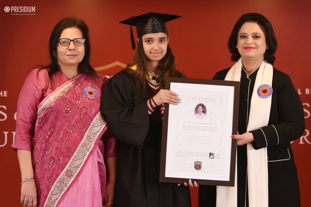 Presidium Gurgaon-57, CITATION CEREMONY: WISHING THE STUDENTS A BRIGHTER FUTURE AHEAD