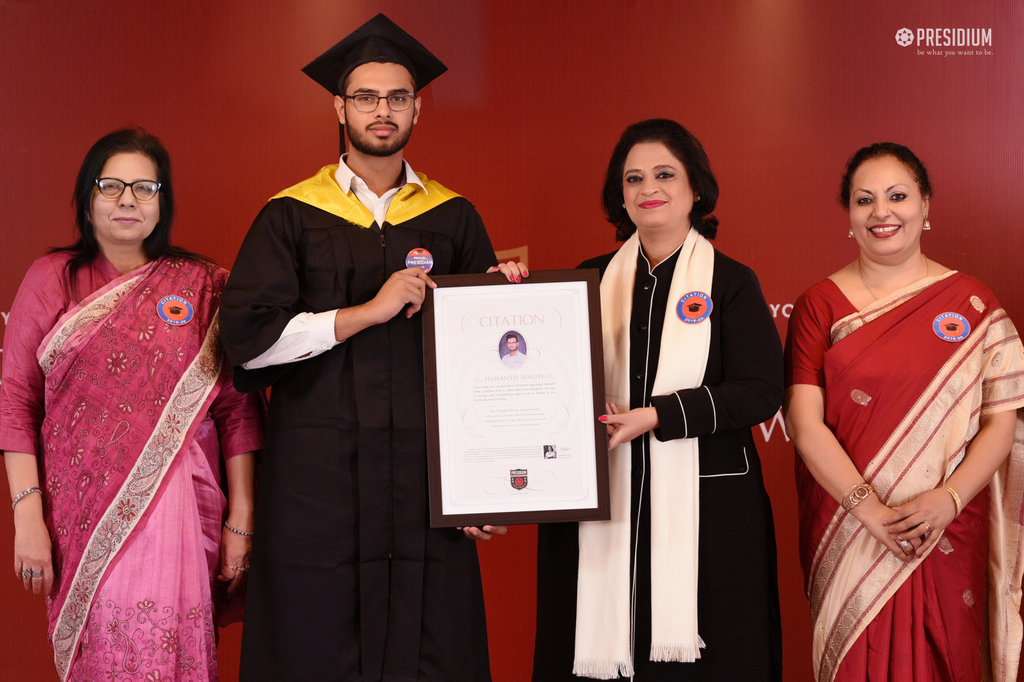 Presidium Gurgaon-57, CITATION CEREMONY: WISHING THE STUDENTS A BRIGHTER FUTURE AHEAD