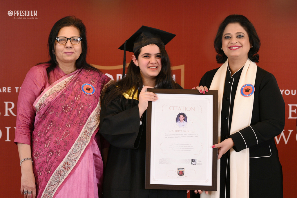 Presidium Gurgaon-57, CITATION CEREMONY: WISHING THE STUDENTS A BRIGHTER FUTURE AHEAD