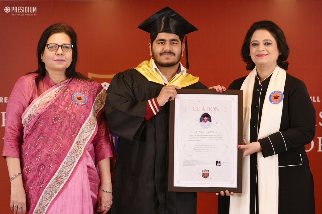 Presidium Gurgaon-57, CITATION CEREMONY: WISHING THE STUDENTS A BRIGHTER FUTURE AHEAD