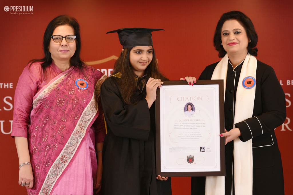 Presidium Gurgaon-57, CITATION CEREMONY: WISHING THE STUDENTS A BRIGHTER FUTURE AHEAD