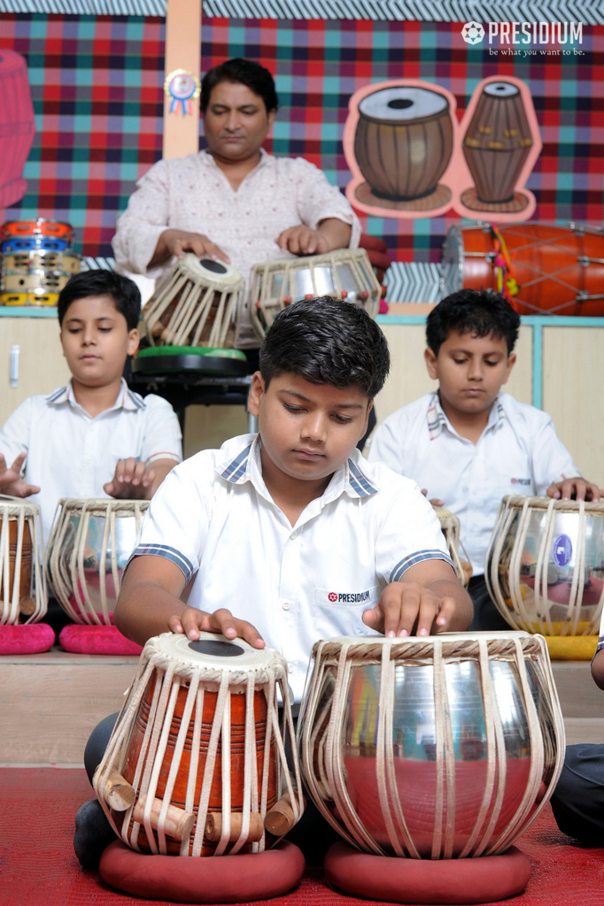 Presidium Gurgaon-57, STUDENTS MASTER ART OF DANCE & MUSIC WITH MASTERS IN THE FIELD