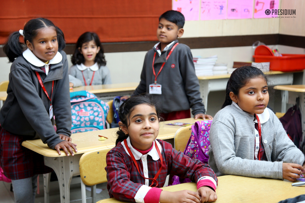 Presidium Gurgaon-57, STUDENTS ENJOY AN INTRIGUING SCIENCE ACTIVITY