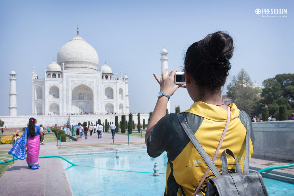 Presidium Gurgaon-57, PRESIDIANS VISIT THE TAJ MAHAL TO ADMIRE ITS MAJESTIC BEAUTY